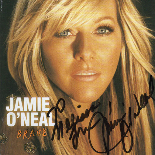 JAMIE O'NEAL Brave CD Autographed Signed