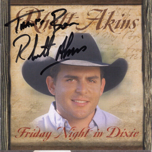 RHETT ATKINS Friday Night In Dixie CD Autographed