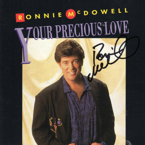RONNIE MCDOWELL Your Precious Love CD Autographed Signed