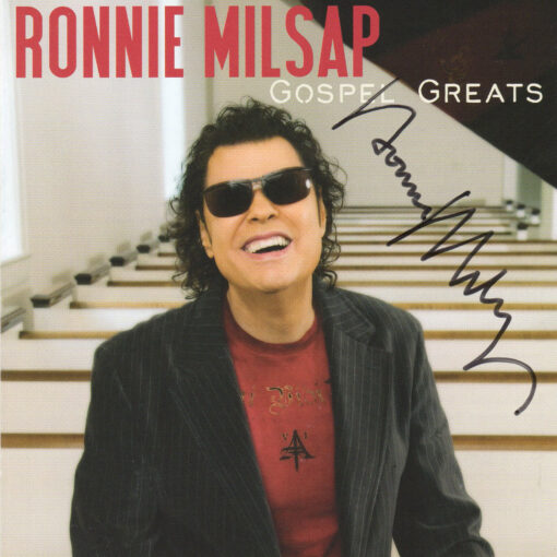 RONNIE MILSAP Gospel Greats CD Autographed Signed