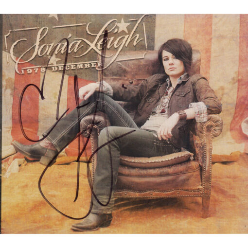 SONIA LEIGH 1978 December CD Autographed Signed