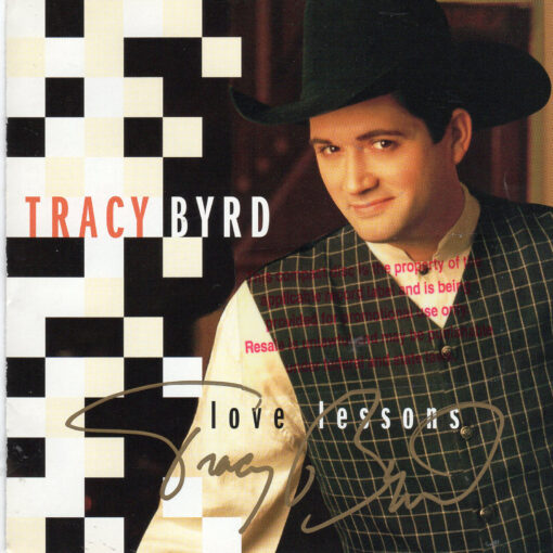TRACY BYRD Love Lessons CD Autographed