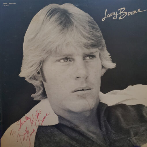 LARRY BOONE Self-Titled LP Autographed Signed