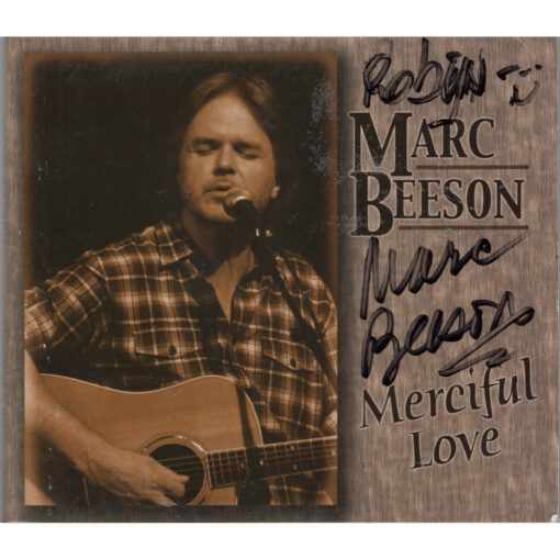 MARC BEESON Merciful Love CD Digipak Autographed