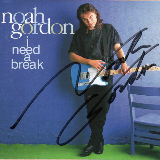 NOAH GORDON I Need A Break CD Autographed