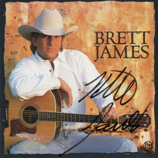 BRETT JAMES Self Titled CD Autographed