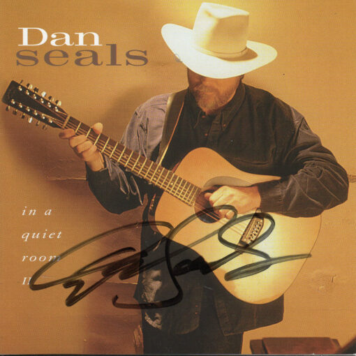 DAN SEALS In A Quiet Room II CD Autographed