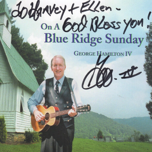 GEORGE HAMILTON IV On A Blue Ridge Sunday CD Autographed