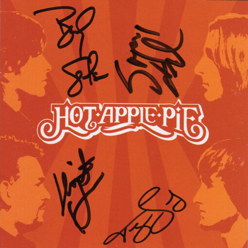 HOT APPLE PIE Self Titled CD Autographed