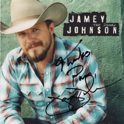 JAMEY JOHNSON The Dollar CD Autographed