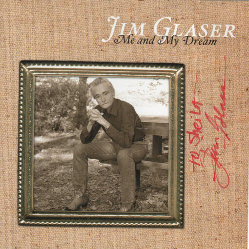 JIM GLASER Me And My Dream CD Autographed