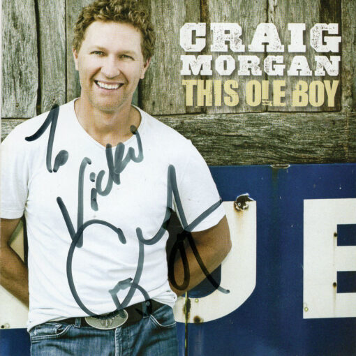 CRAIG MORGAN This Ole Boy CD Autographed