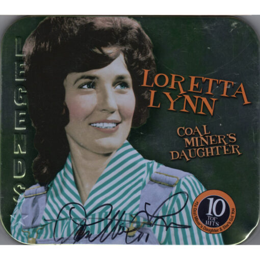 LORETTA LYNN Legends Live CD Autographed