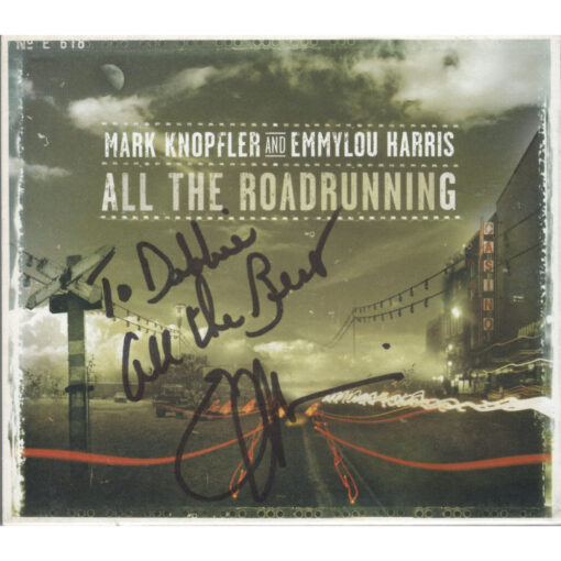 MARK KNOPFLER And EMMYLOU HARRIS CD Autographed