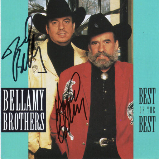 THE BELLAMY BROTHERS Best Of The Best CD Autographed
