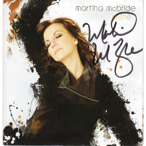 MARTINA MCBRIDE Shine CD Autographed