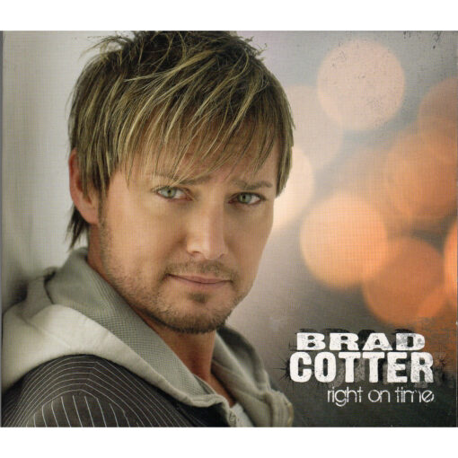 BRAD COTTER Right On Time CD RARE