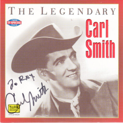 CARL SMITH The Legendary CD Autographed