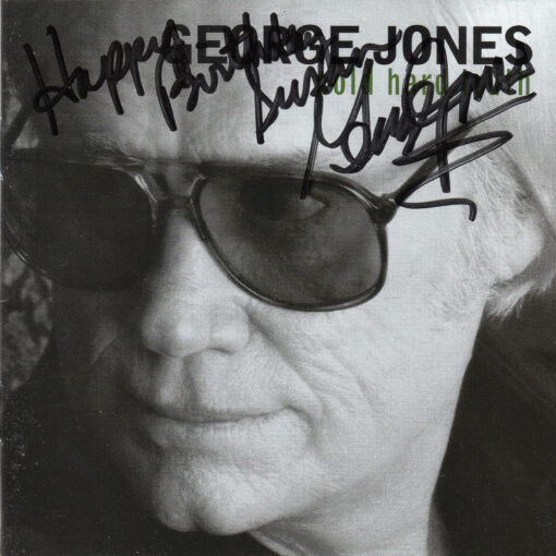 GEORGE JONES Cold Hard Truth CD Autographed
