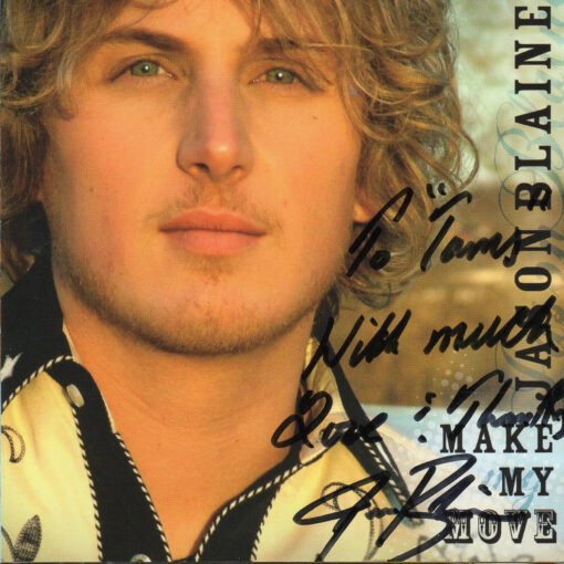 JASON BLAINE Make My Move CD Autographed