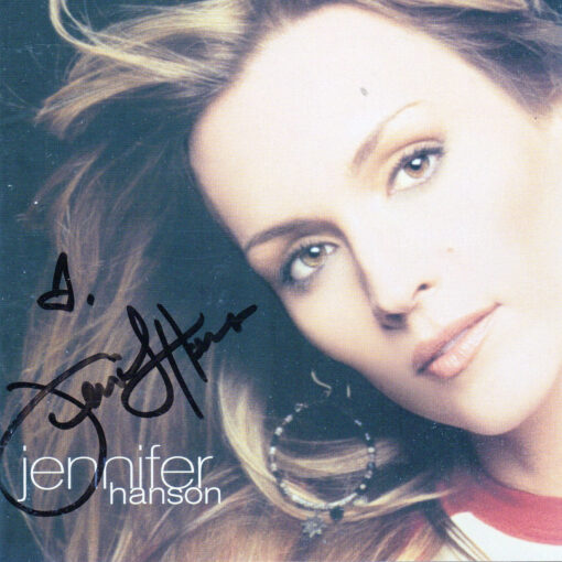 JENNIFER HANSON Self Titled CD Autographed