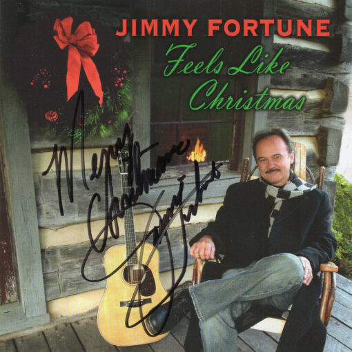 JIMMY FORTUNE Feels Like Christmas CD Autographed