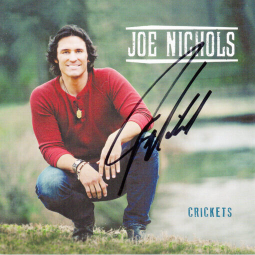 JOE NICHOLS Crickets CD Autographed