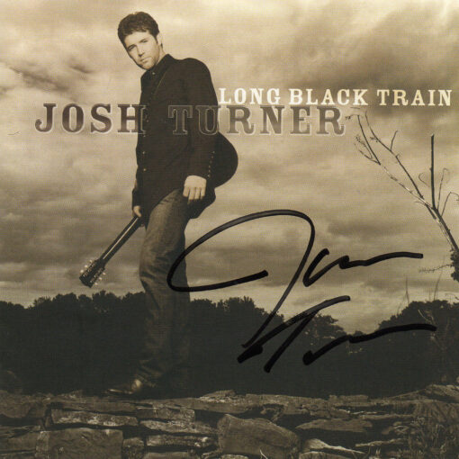 JOSH TURNER Long Black Train CD Autographed