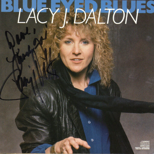 LACY J DALTON Blue Eyed Blues CD Autographed