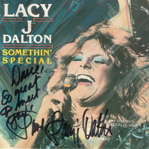 LACY J DALTON Somethin' Special CD Autographed