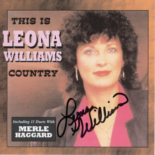 LEONA WILLIAMS This Is Leona Williams Country CD Autographed
