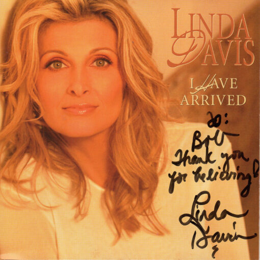 LINDA DAVIS I Have Arrived CD Autographed