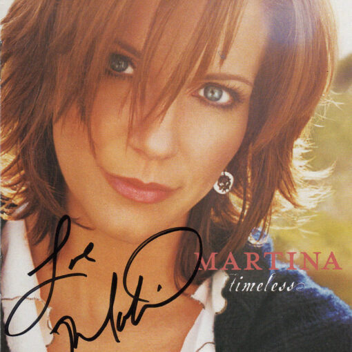 MARTINA MCBRIDE Timeless CD Autographed