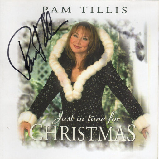 PAM TILLIS Just In Time For Christmas CD Autographed