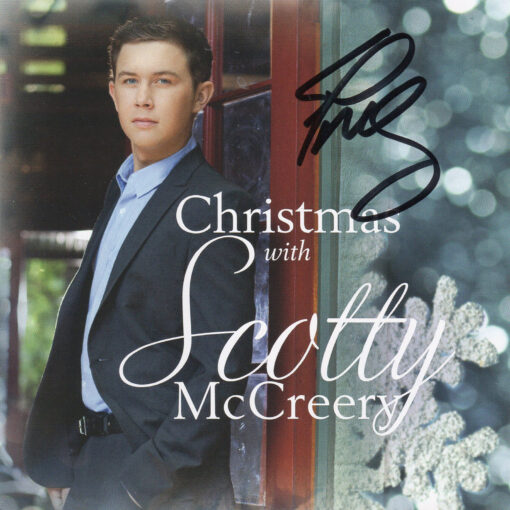 SCOTTY MCCREERY Christmas With CD Autographed