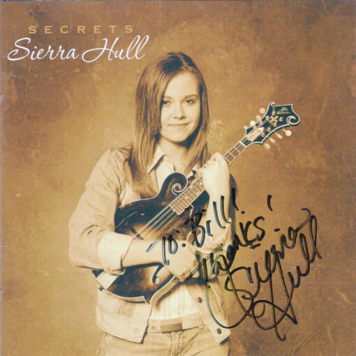 SIERRA HULL Secrets CD Autographed