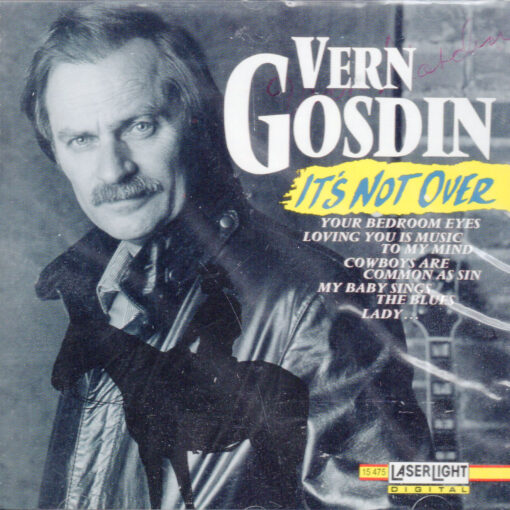 VERN GOSDIN It's Not Over CD NEW RARE