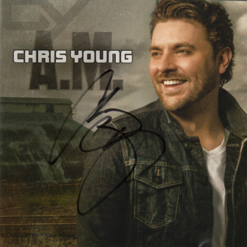 CHRIS YOUNG A.M. CD Autographed