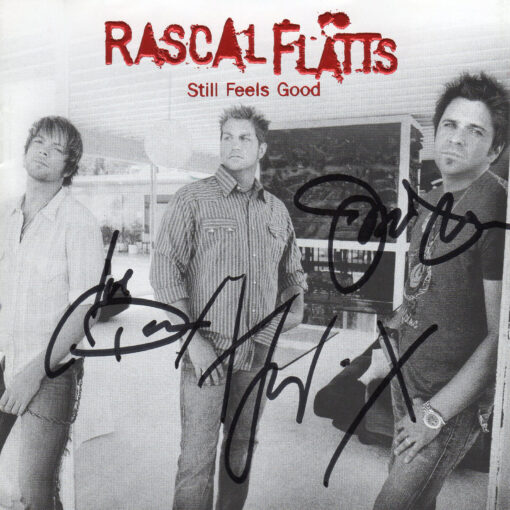 RASCAL FLATTS Still Feels Good CD Autographed