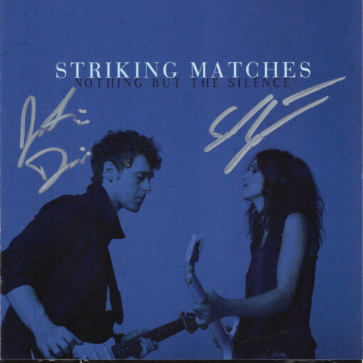 STRIKING MATCHES Nothing But The Silence CD Autographed