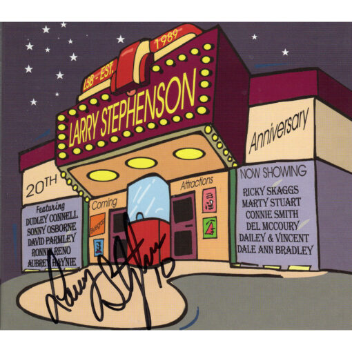 LARRY STEPHENSON 20th Anniversary CD Digi-pak Autographed