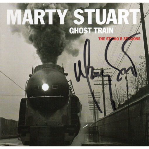 MARTY STUART Ghost Train The Studio B Sessions CD Autographed