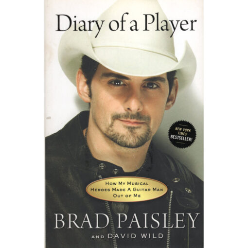 DIARY OF A PLAYER Paperback Book Brad Paisley Autographed