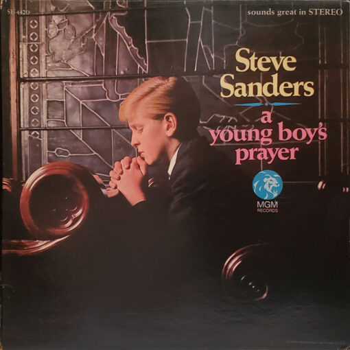 STEVE SANDERS A Young Boy's Prayer Vinyl RARE