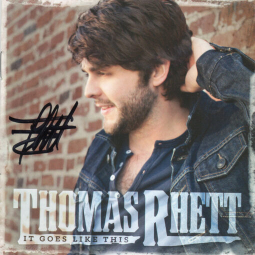 THOMAS RHETT It Goes Like This CD Autographed