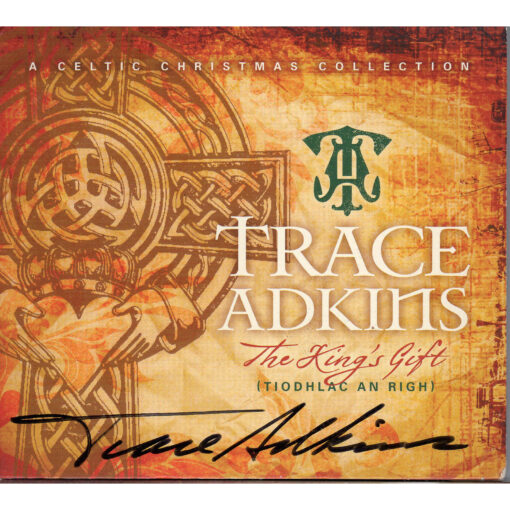 TRACE ADKINS A Celtic Christmas Collection CD Autographed