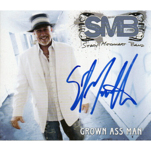 STACY MITCHHART BAND Grown Ass Man CD Autographed Signed