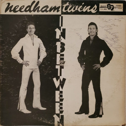 NEEDHAM TWINS In Between Vinyl Autographed